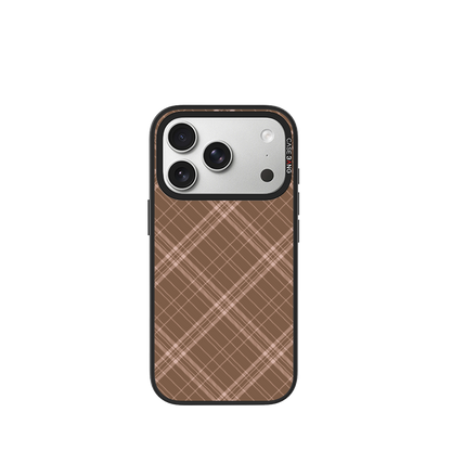 Gentle Pink Brown Snap-On Case