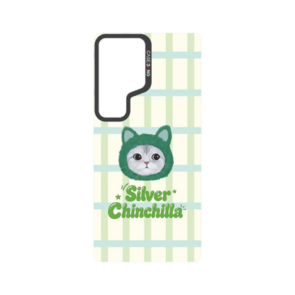 Silver Chinchilla Snap-On Phone Case