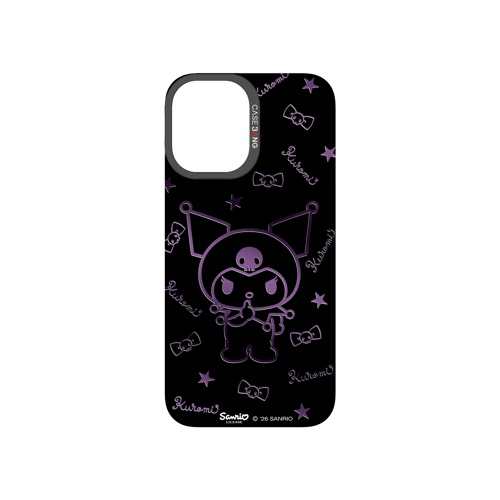 Neon Outline Kuromi Snap-On Phone Case