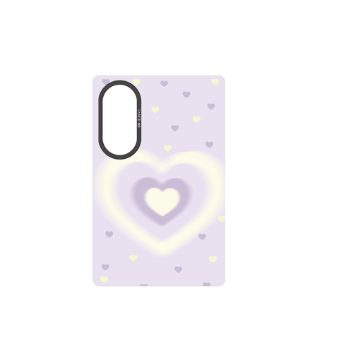 Aura Heart Glow Snap-On Phone Case