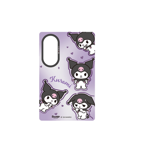 Soft Purple Kuromi Snap-On Phone Case
