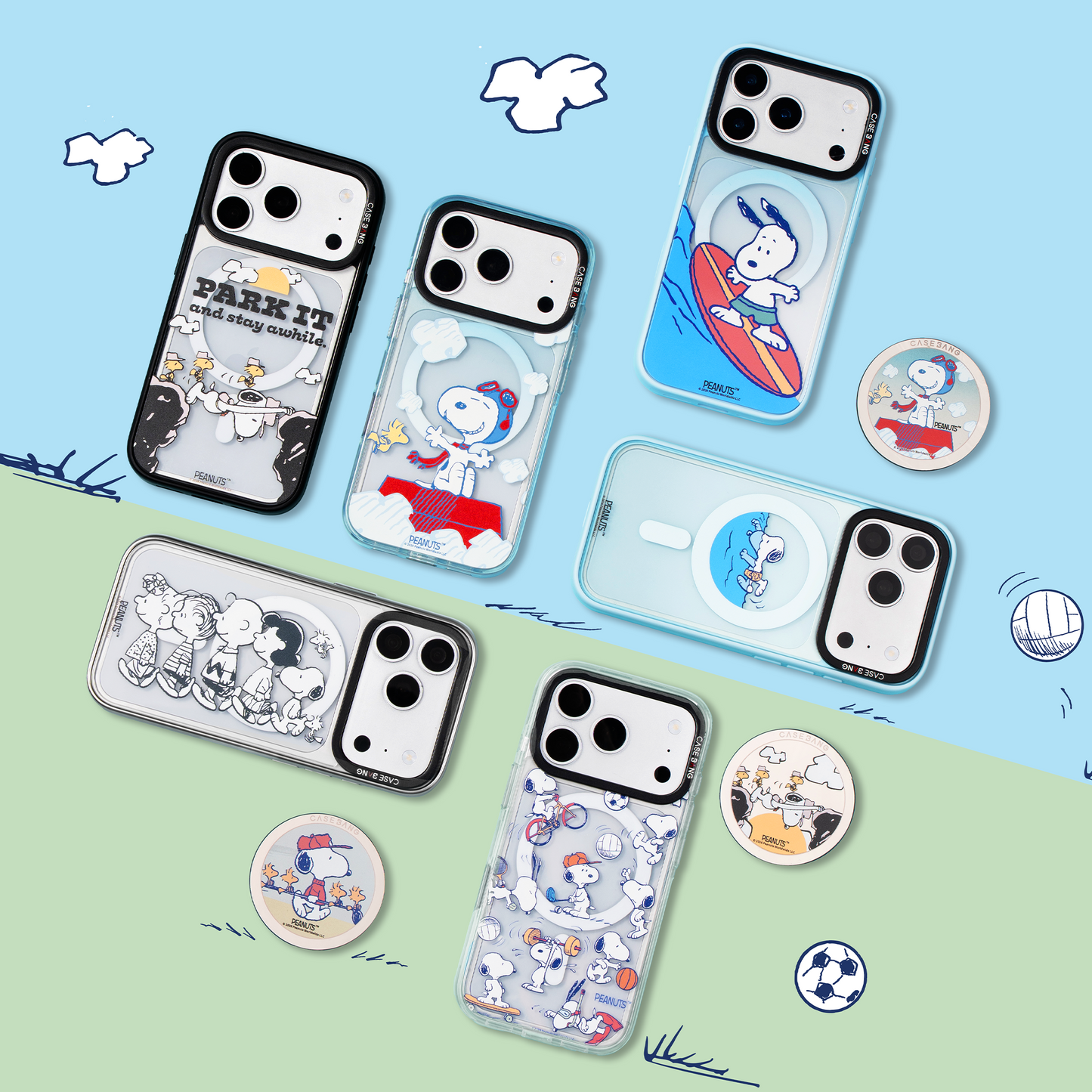 Snoopy Snap-On Phone Cover