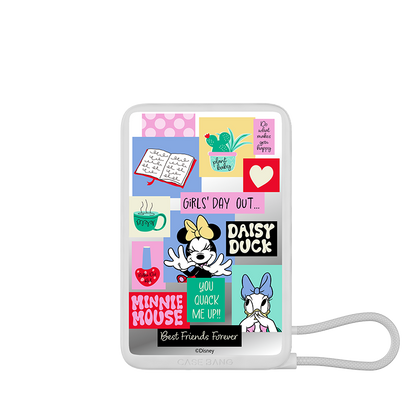 Mickey and Friends 5.0 Series Power Bank Built in Cable