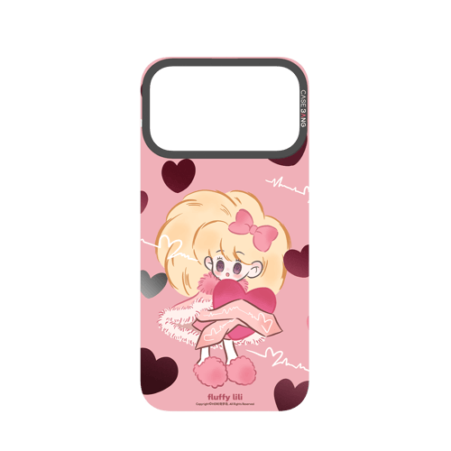 Pink Heart Hug Snap-On Phone Case