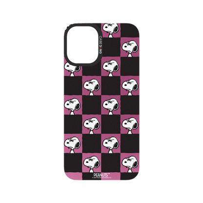 Snoopy Checkerboard Snap-On Phone Case