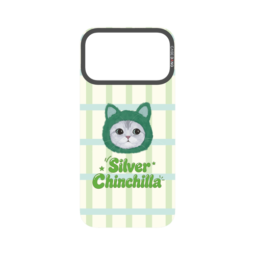 Silver Chinchilla Snap-On Phone Case