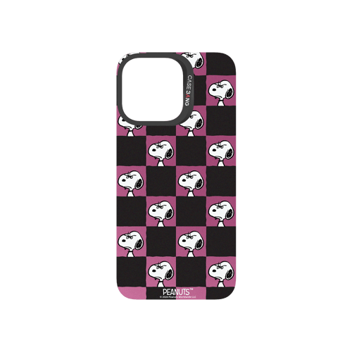 Snoopy Checkerboard Snap-On Phone Case