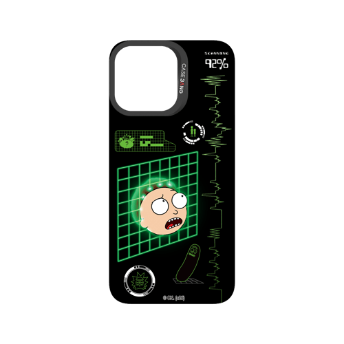 Grid Scan Morty Snap-On Phone Case