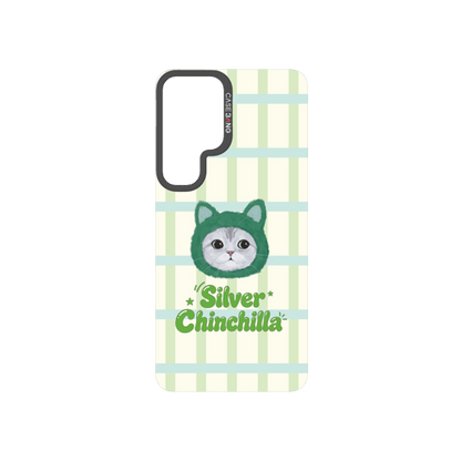 Silver Chinchilla Snap-On Phone Case