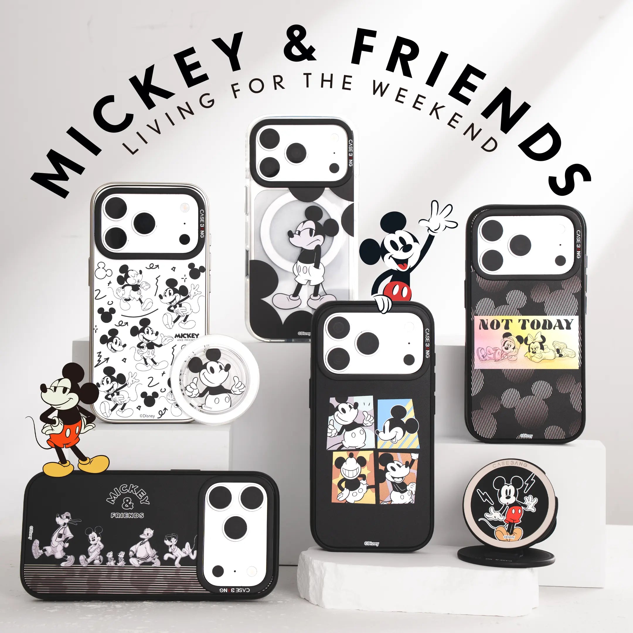 Mickey & Friends Snap-On Phone Case Covers | CASEBANG – CaseBang