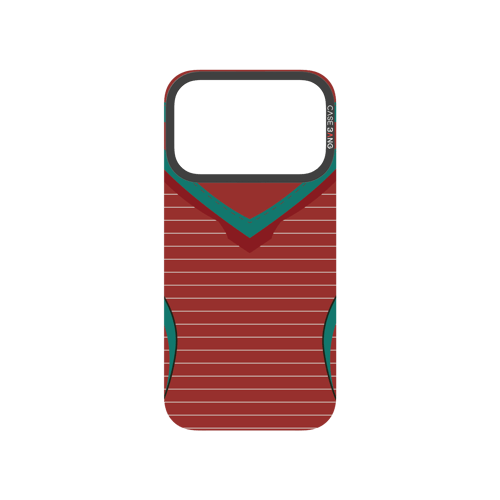 Red-Green Strikers football snap-on phone case for iPhone and Samsung | CASEBANG