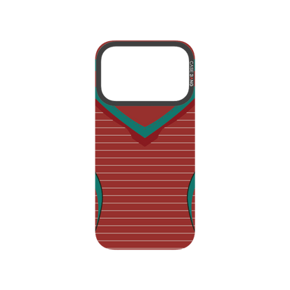 Red-Green Strikers Snap-On Phone Case