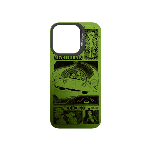 Green Print Snap-On Phone Case