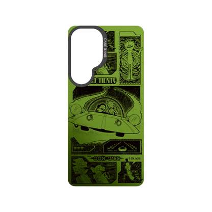 Green Print Snap-On Phone Case