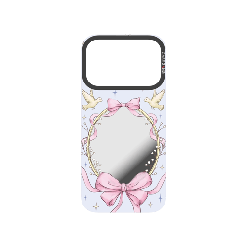Magic Mirror Bow Snap-On Phone Case