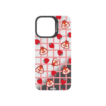 Strawberry Grid Chip Snap-On Phone Case