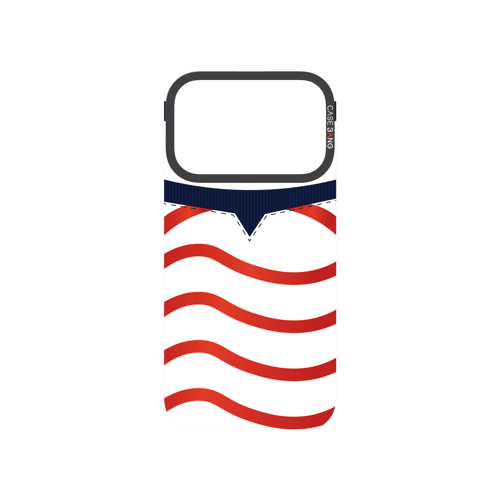 Red-White Dream Chasers football snap-on phone case for iPhone and Samsung | CASEBANG