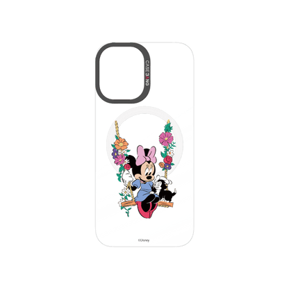 Floral Minnie Snap-On Phone Case