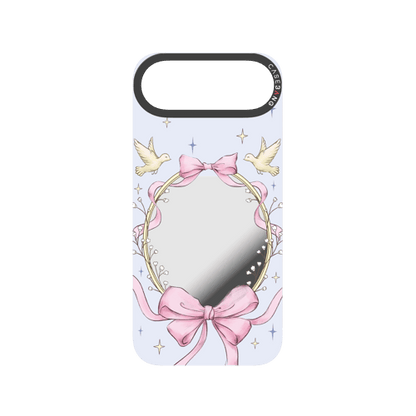 Magic Mirror Bow Snap-On Phone Case