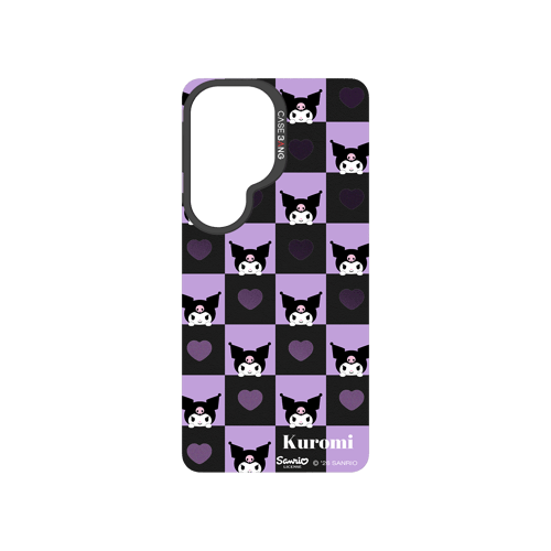 Kuromi Checkerboard Snap-On Phone Case