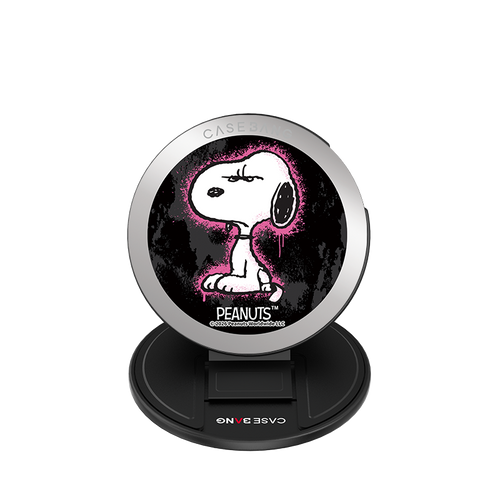Neon Snoopy MagSafe Grip Stand