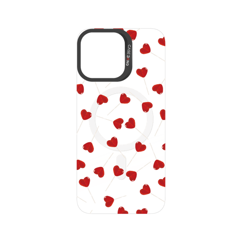 Red Heart Snap-On Phone Case