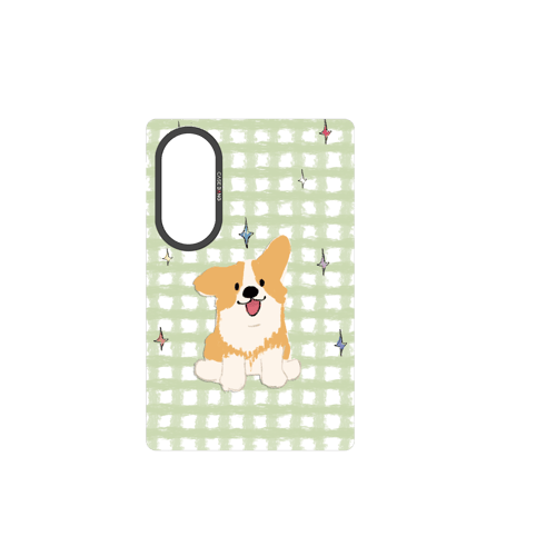 Playful Puppy Snap-On Phone Case