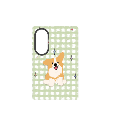 Playful Puppy Snap-On Phone Case