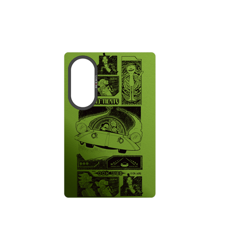 Green Print Snap-On Phone Case
