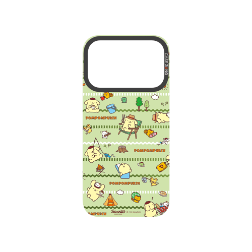 Camping Pompom Snap-On Phone Case