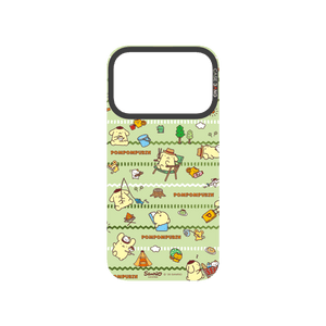 Camping Pompom Snap-On Phone Case