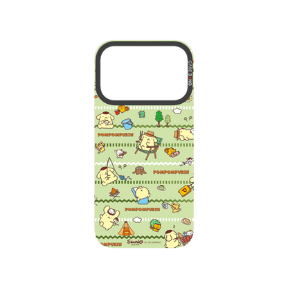 Camping Pompom Snap-On Phone Case