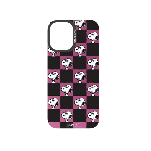 Snoopy Checkerboard Snap-On Phone Case