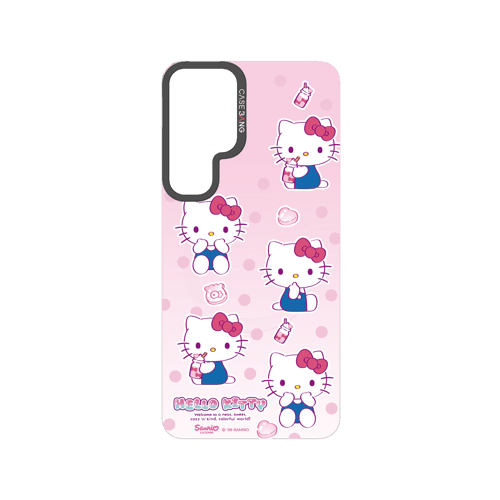 Kitty Sticker snap-on phone case cover for Samsung S26 Ultra – Sanrio Hello Kitty | CaseBang