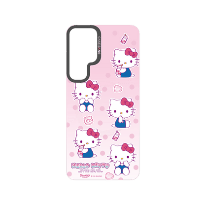 Kitty Sticker snap-on phone case cover for Samsung S26 Ultra – Sanrio Hello Kitty | CaseBang