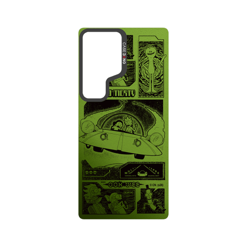 Green Print Snap-On Phone Case