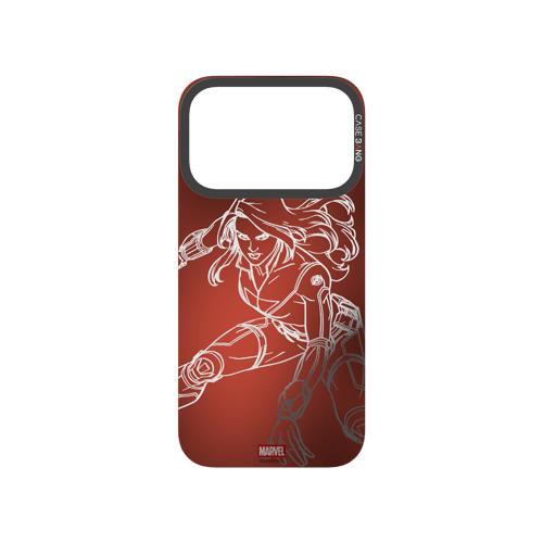 Black Widow Avengers snap-on phone case cover for iPhone and Samsung | CASEBANG