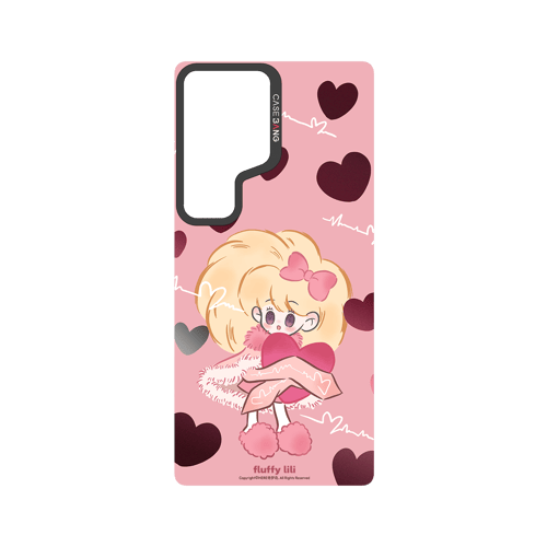 Pink Heart Hug Snap-On Phone Case