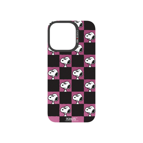 Snoopy Checkerboard Snap-On Phone Case
