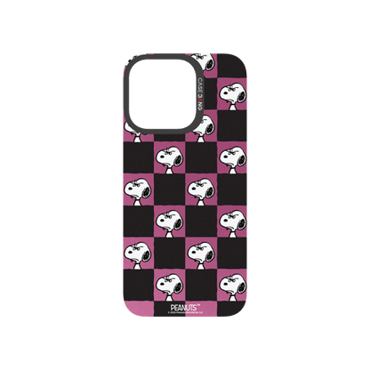 Snoopy Checkerboard Snap-On Phone Case
