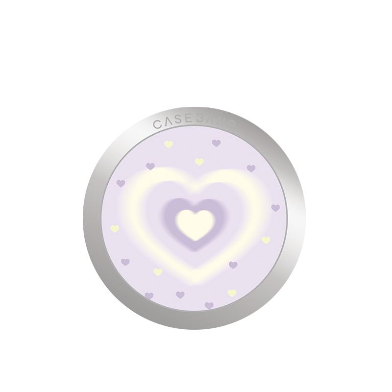 Aura Heart Glow MagSafe Grip Stand