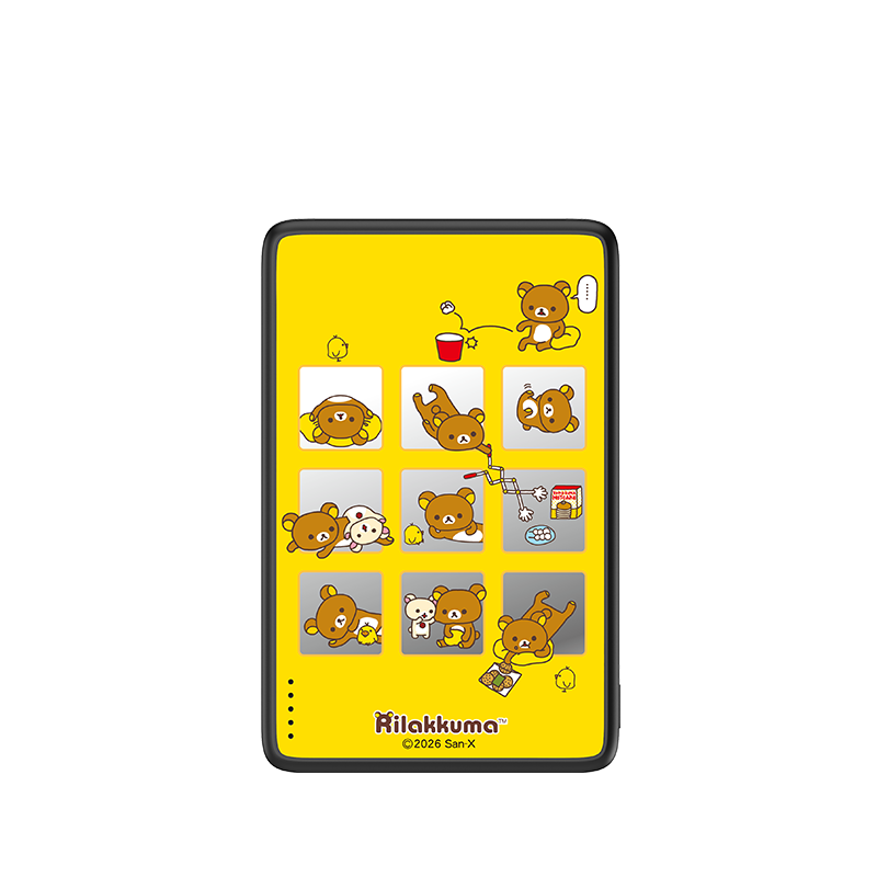 Rilakkuma Photo Grid Magnetic Power Bank
