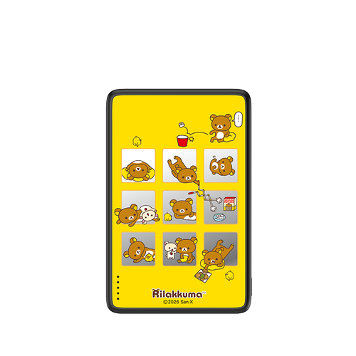 Rilakkuma Photo Grid Magnetic Power Bank