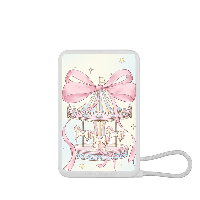 Magic Bow Series Power Bank Built in Cable