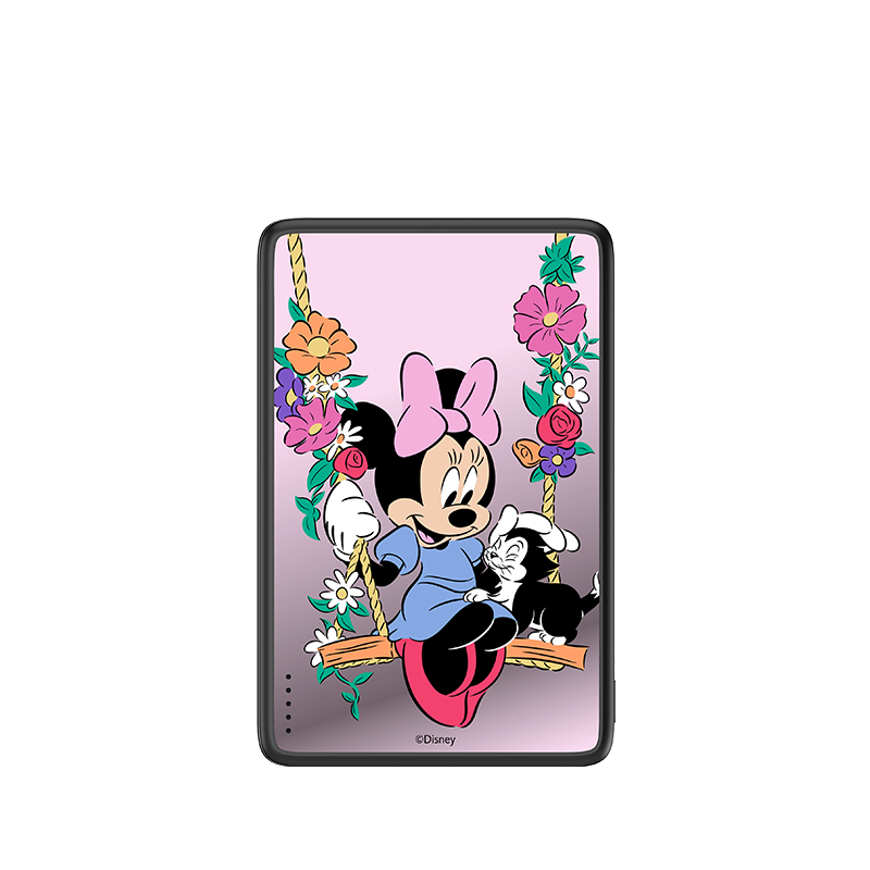 Floral Minnie Magnetic Power Bank
