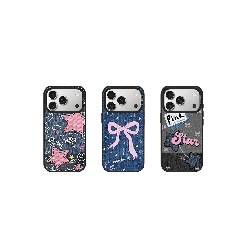 Denim Sweetie Series Snap-On Phone Case
