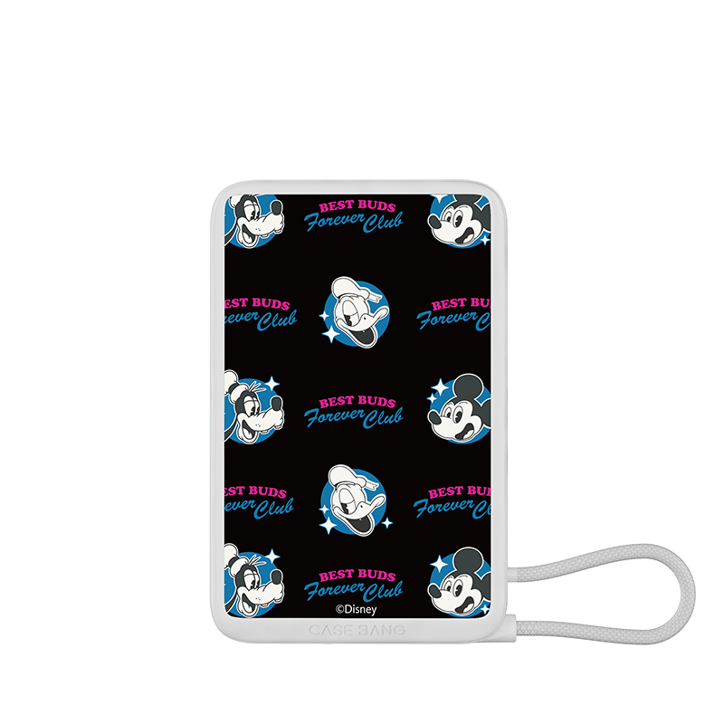 Mickey & Friends 4.0 Series Power Bank Built in Cable