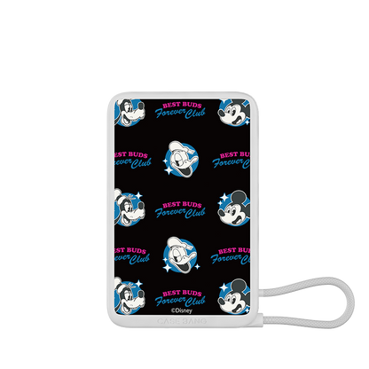 Mickey & Friends 4.0 Series Power Bank Built in Cable