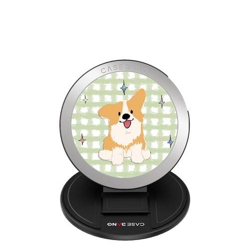 Playful Puppy MagSafe Grip Stand