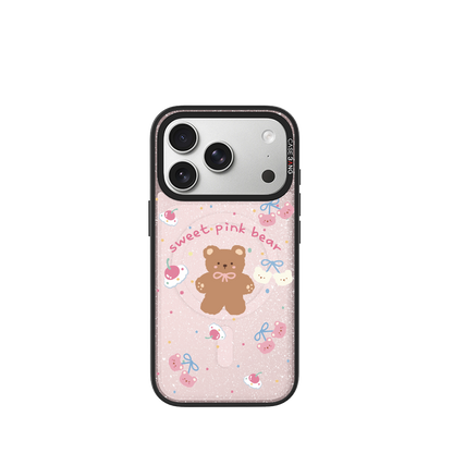 Sweet Pink Bear Snap-On Case